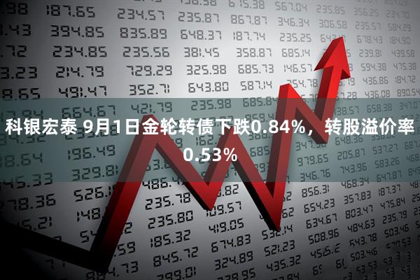 科银宏泰 9月1日金轮转债下跌0.84%,转股溢价率0.53%